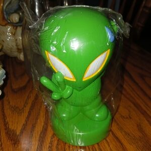 90s Alien Coin Bank
